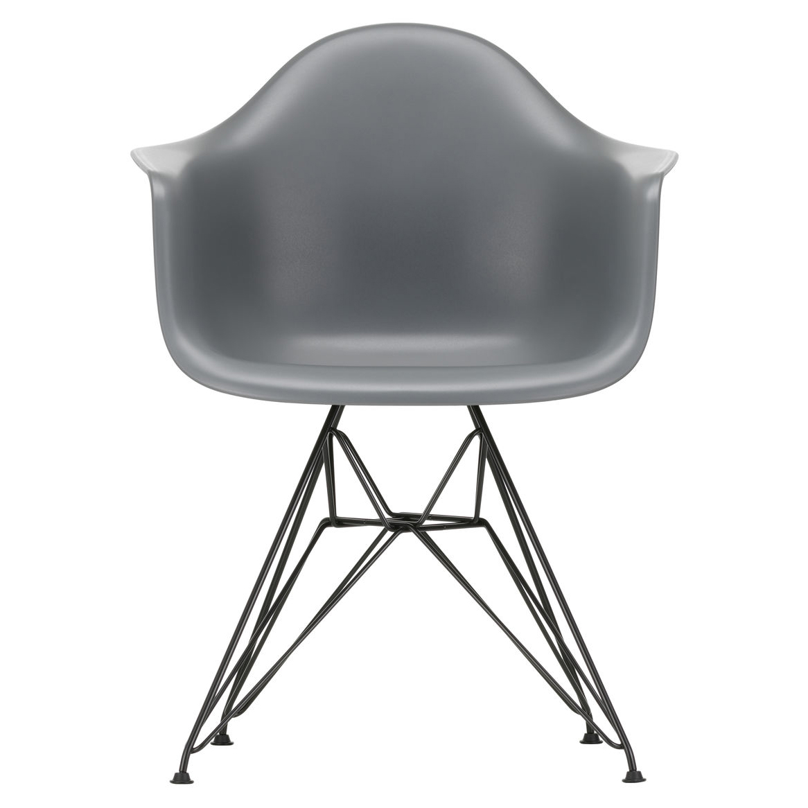 Vitra Eetkamerstoel DAR RE zwart