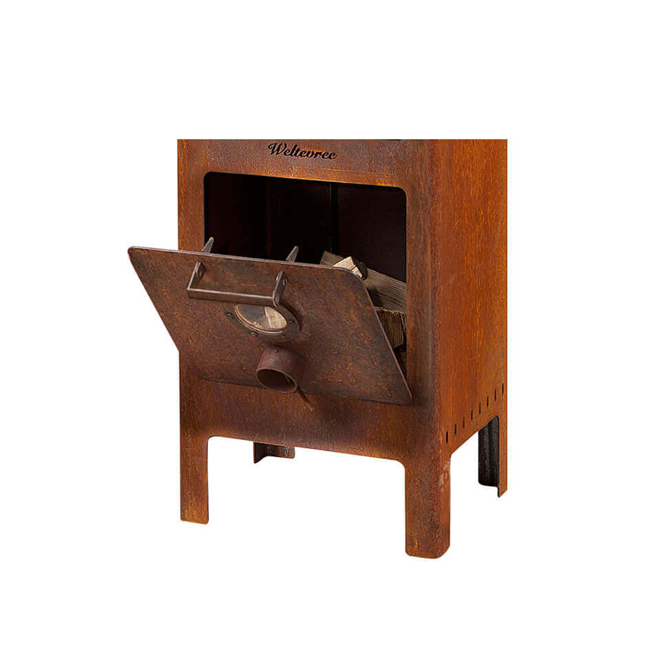 Weltevree deur Outdooroven