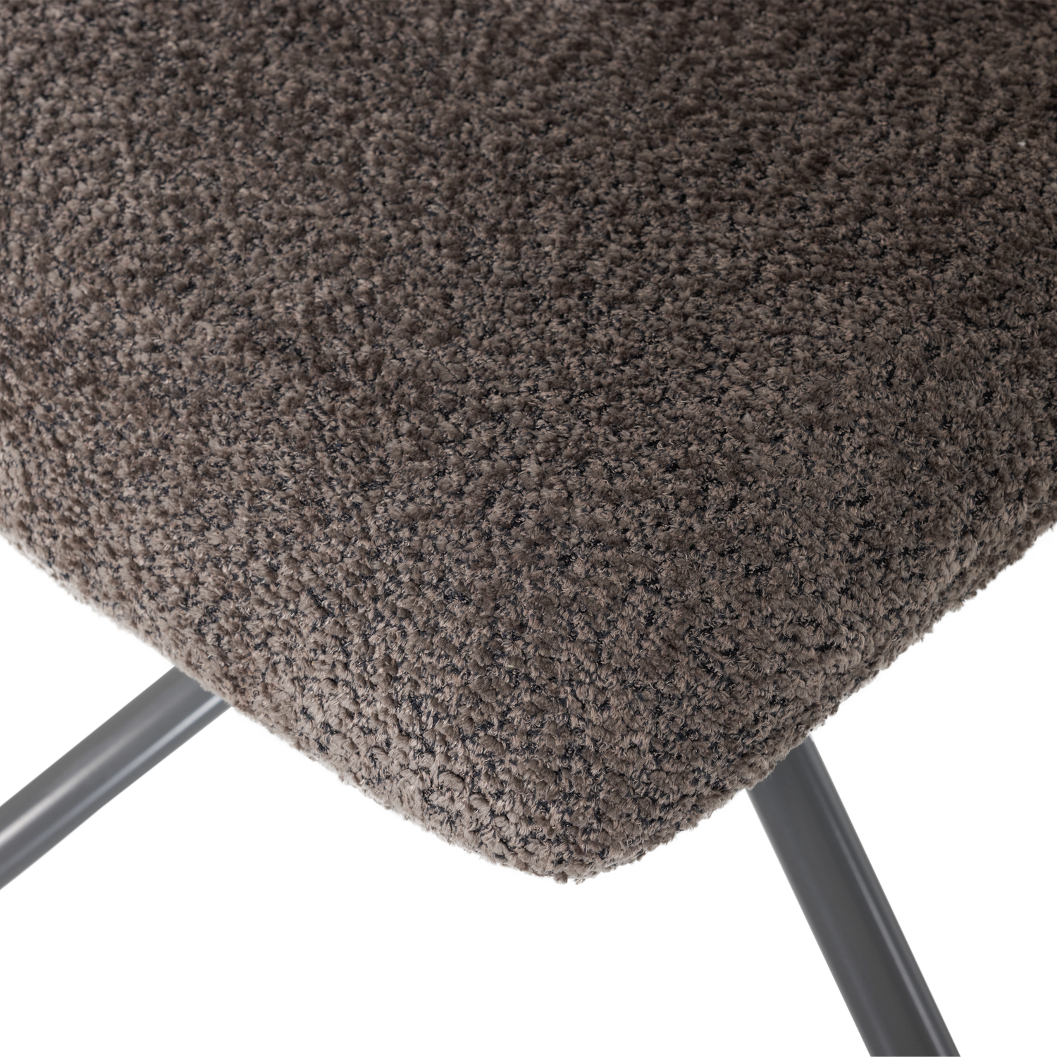 Soren verstelbare draaifauteuil wollig grijs