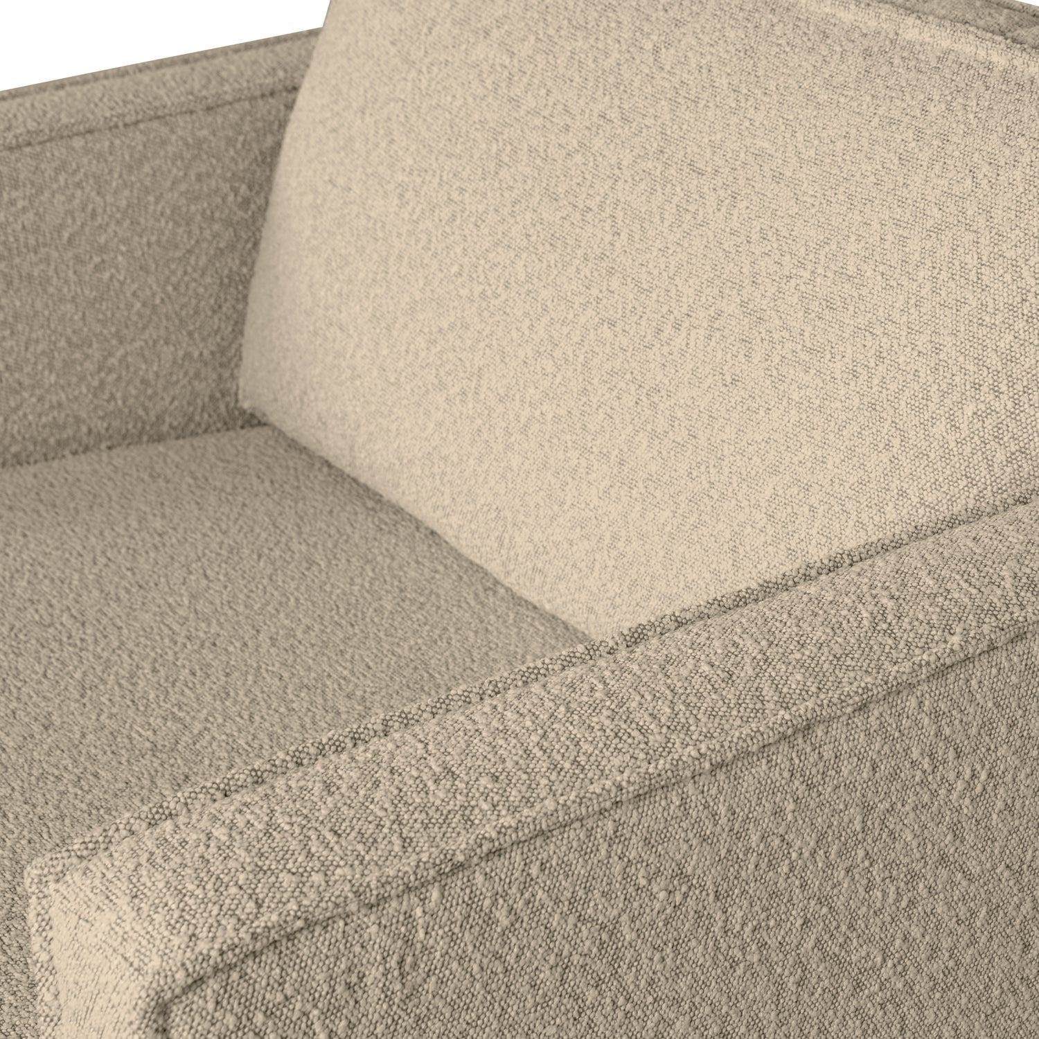 Rodeo fauteuil structure velvet frost