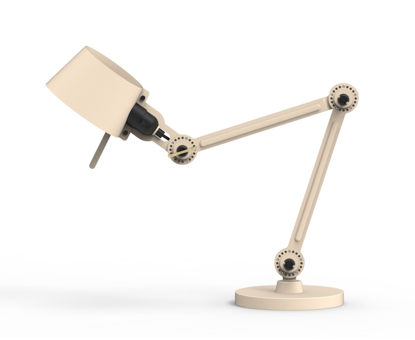 Tonone bureaulamp Bolt small 2 arms