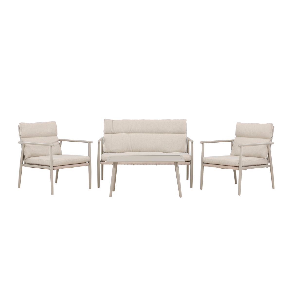 Tuin loungeset Margret - met zitkussens