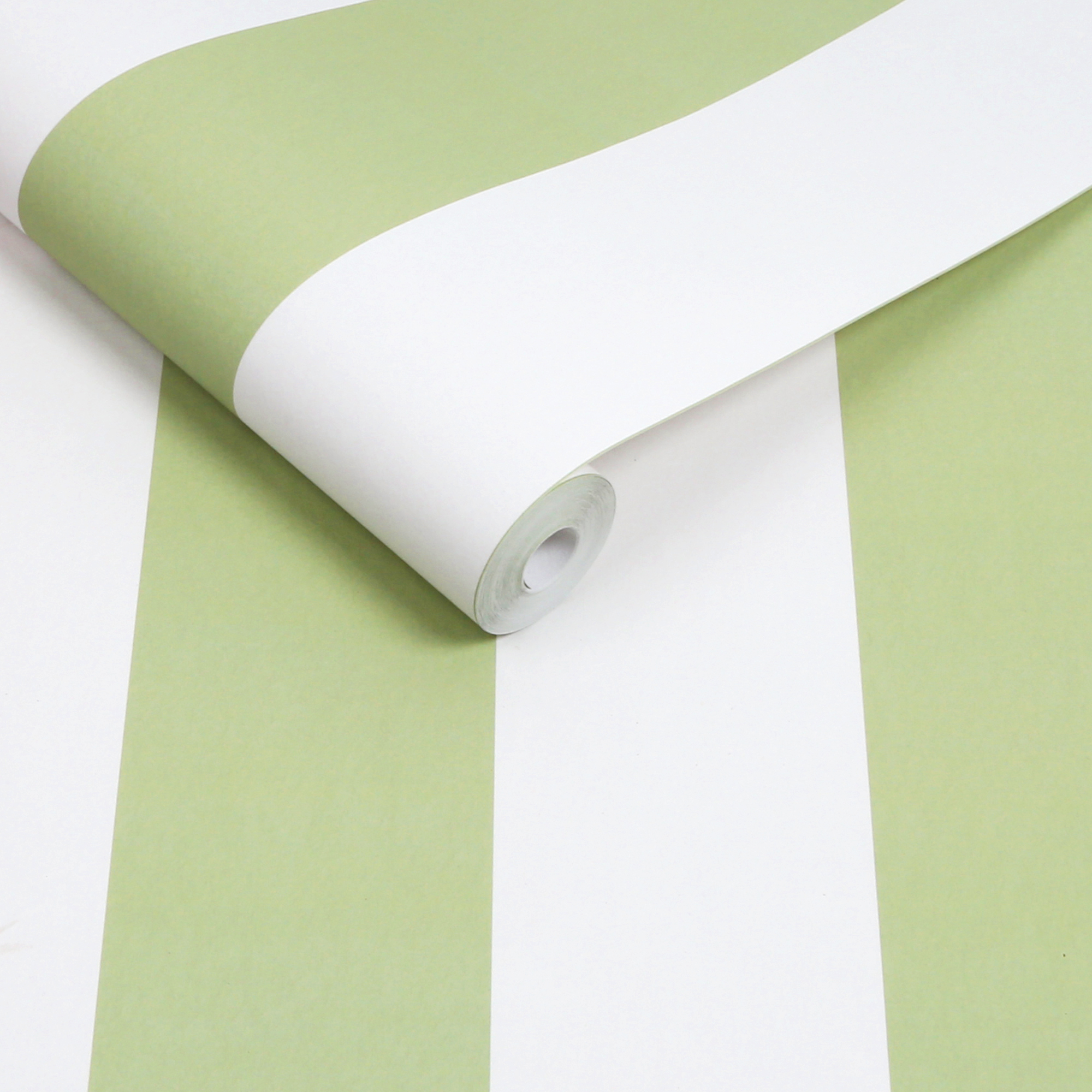 vliesbehang graham & brown quartet stripe green