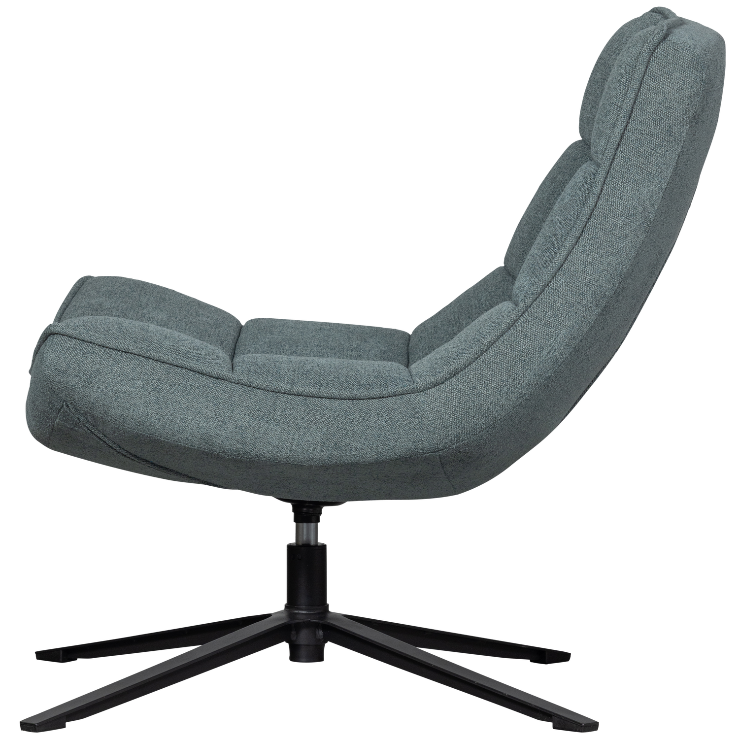 Maudi draaifauteuil chenille structuur groen