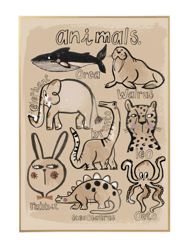 Poster kinderkamer
