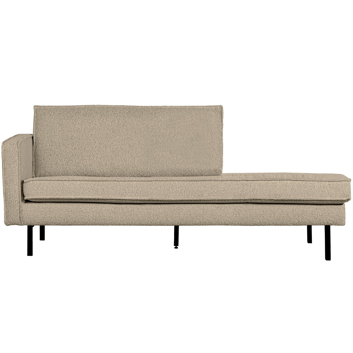 Rodeo daybed links structure velvet brass