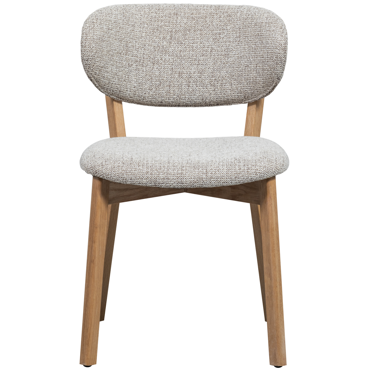 Udar eetkamerstoel naturel met houten frame naturel