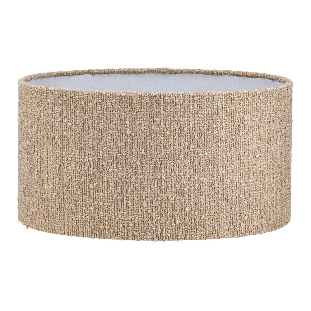 Lampenkap Ovaal Aspen bouclé beige