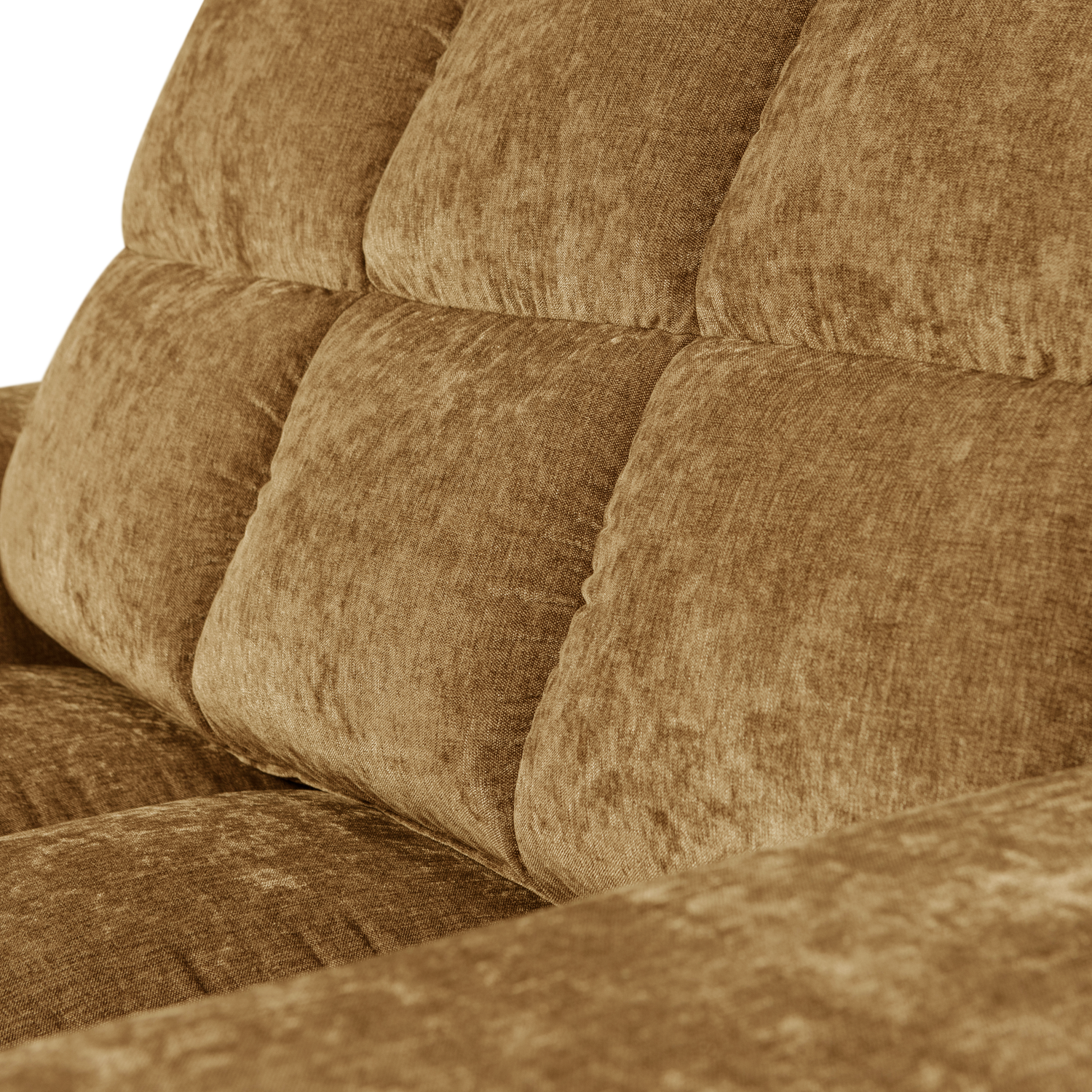 Second date loveseat velvet warmgrijs