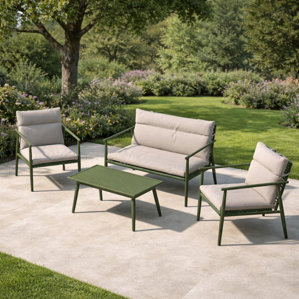 Tuin loungeset Margret - met zitkussens