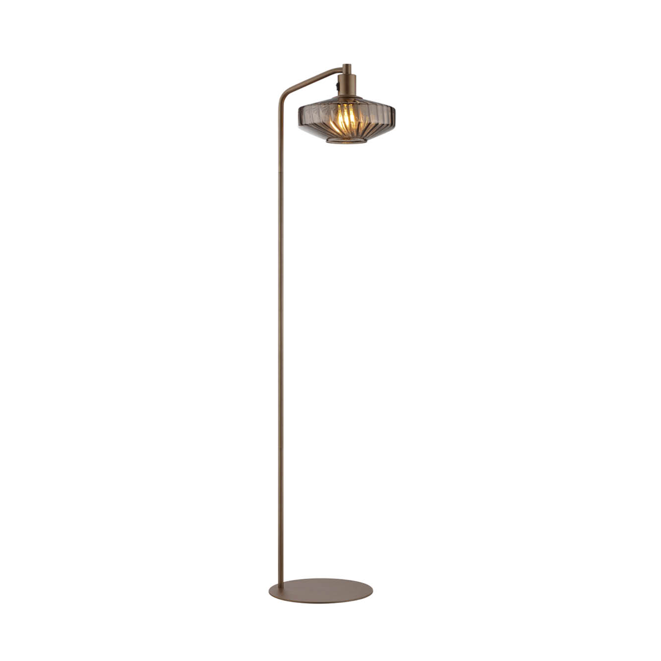 Anouk Vloerlamp koffie