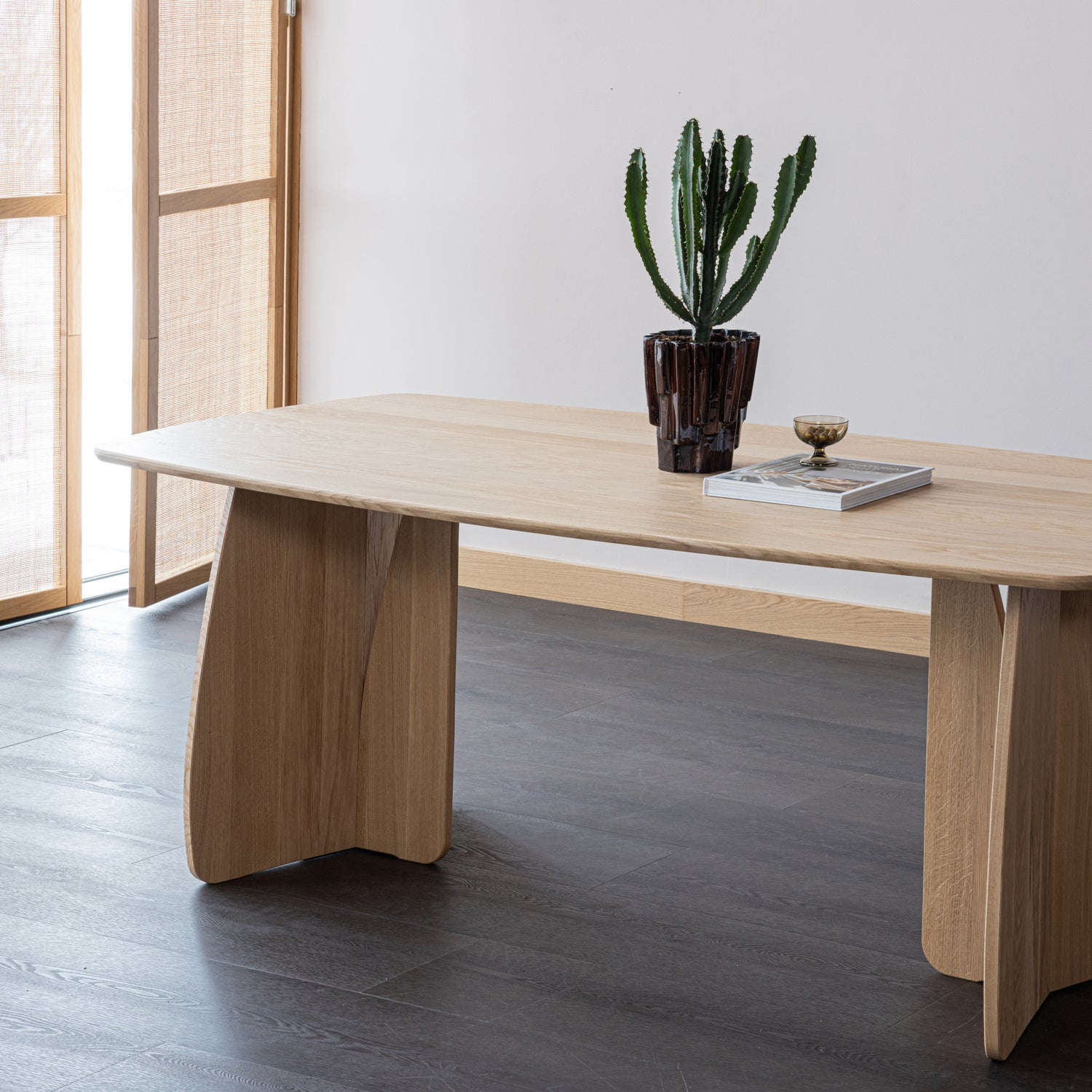 Veere eettafel 200x100 cm naturel [fsc]