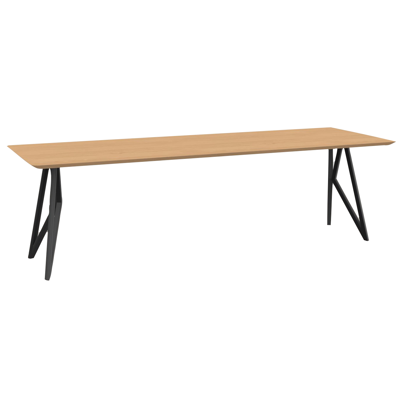Studio HENK tafel Butterfly Rechthoekig, zwart frame - Smart Collectie