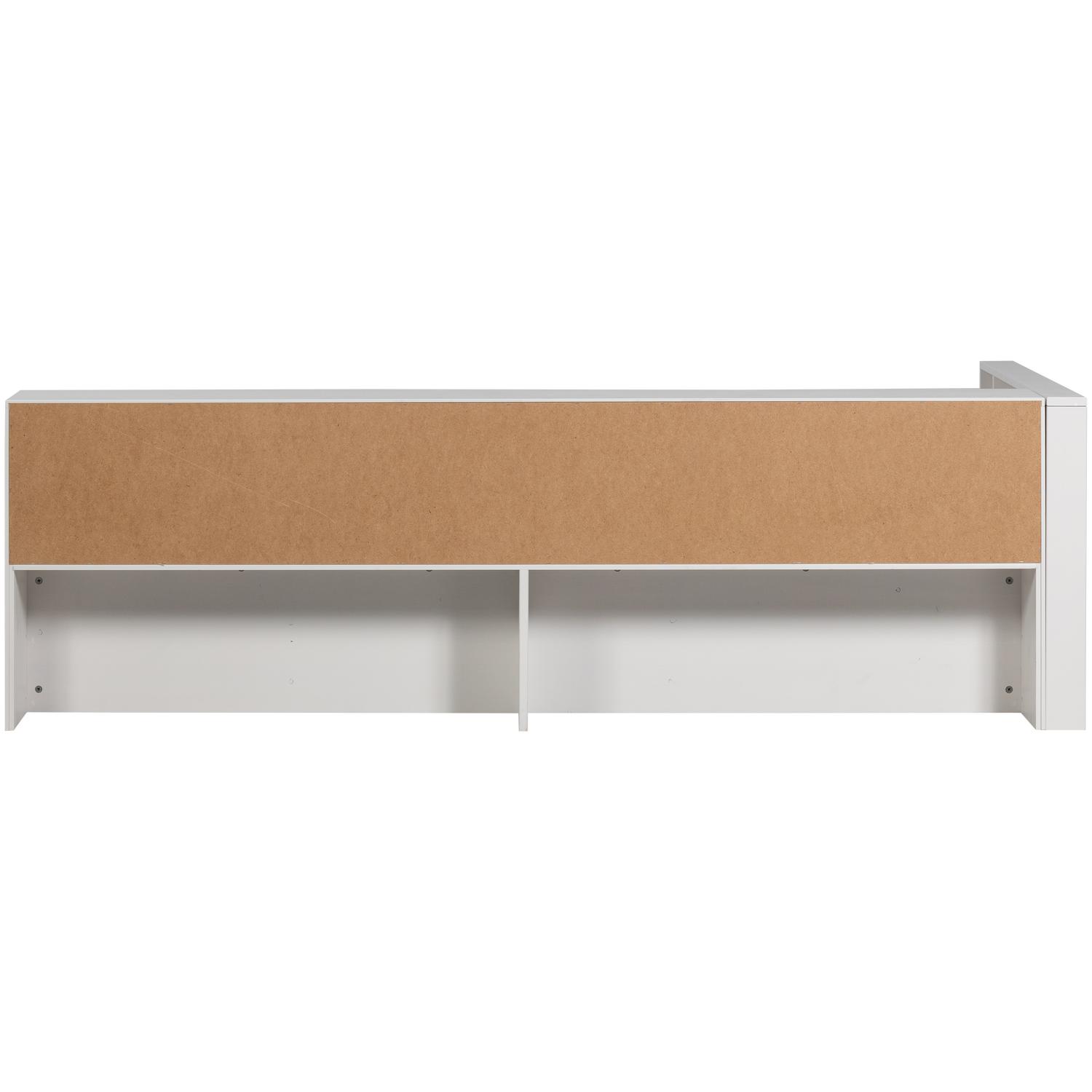 Carter hoekbed links/rechts grenen wit [fsc]