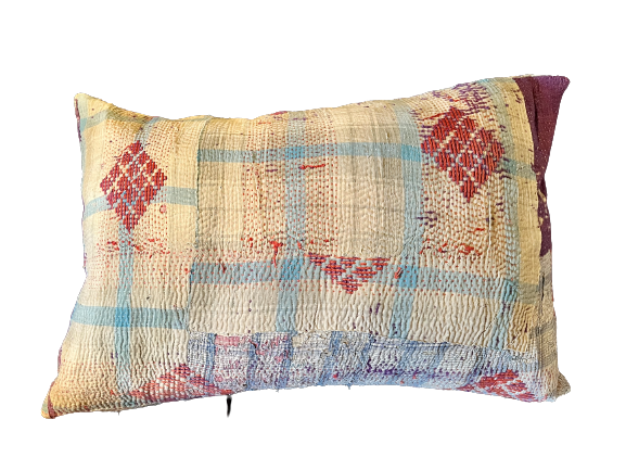 Kussen Kantha vintage 40x60 cm