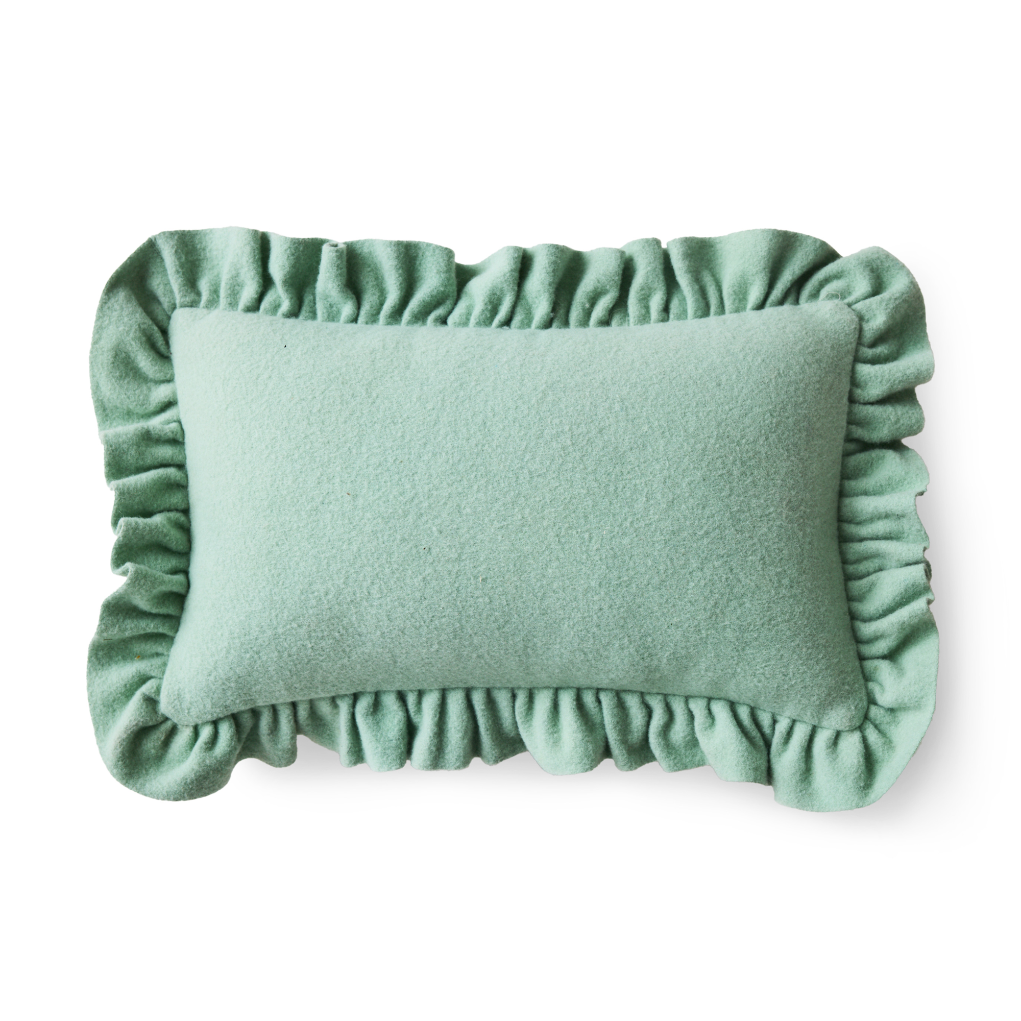 HKliving Sierkussen felt mint