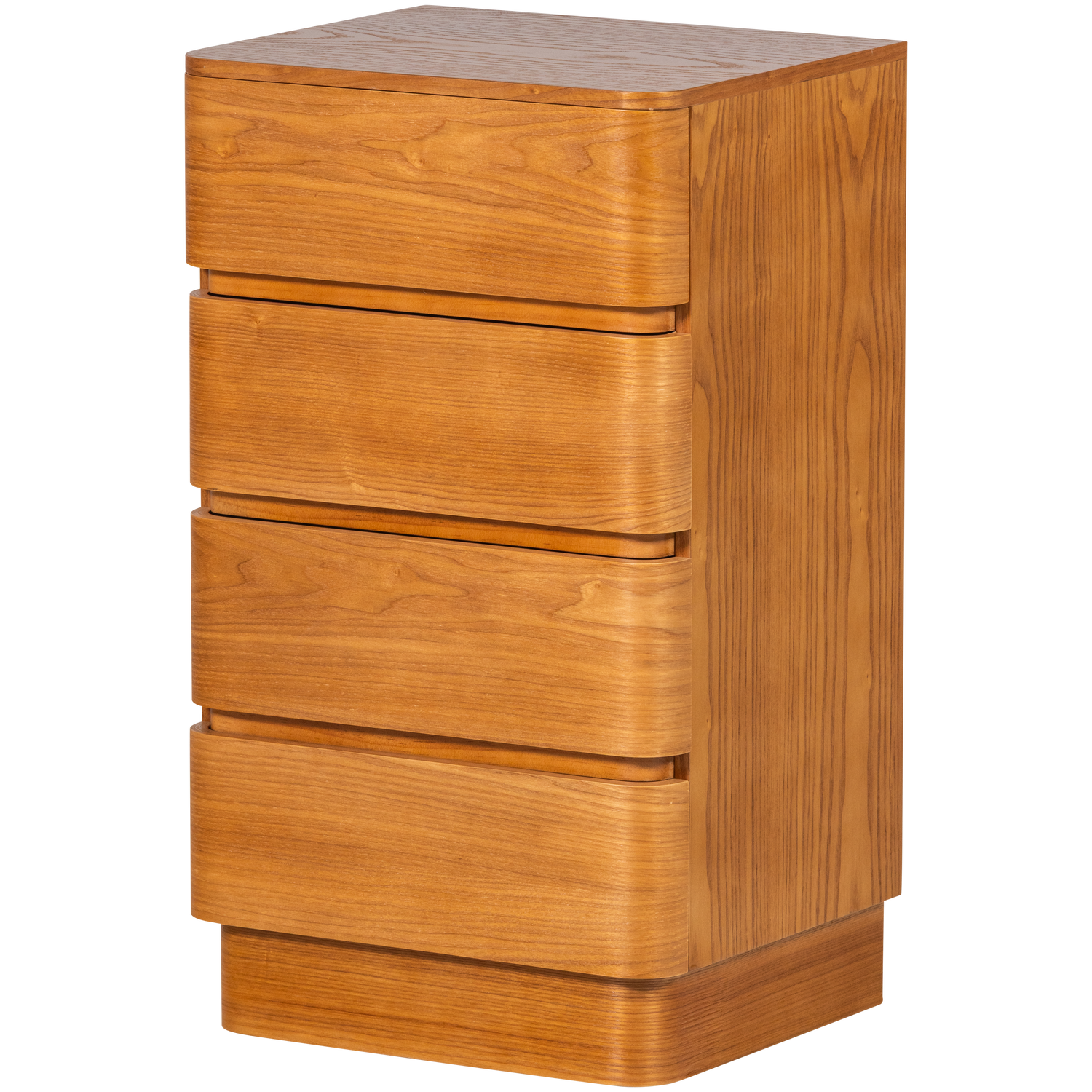 Fejo ladekast 4 lades mdf bruin [fsc]