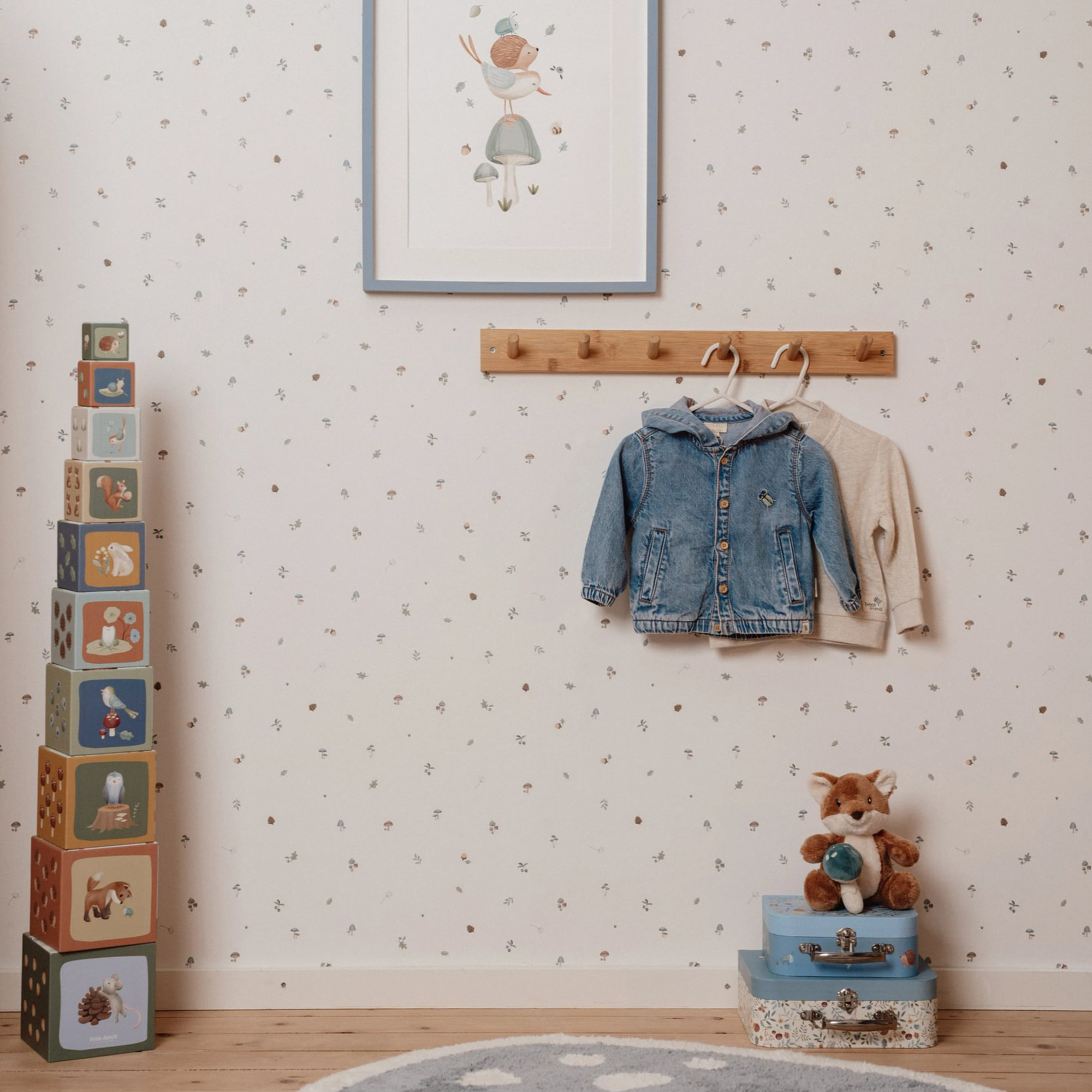 vliesbehang forest treasures
