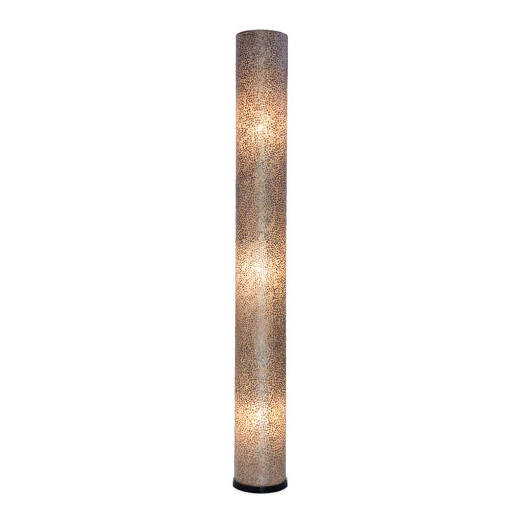 Vloerlamp cilinder wangi gold 