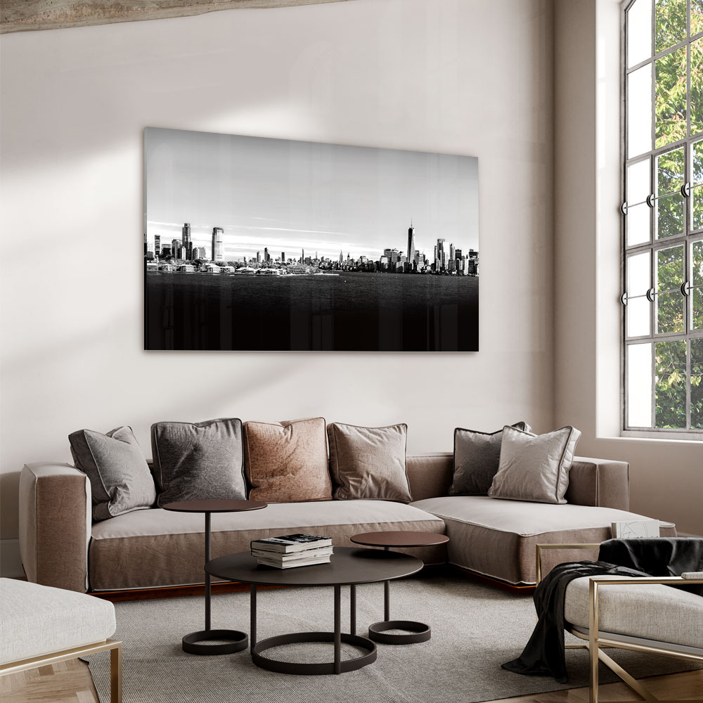 Walljar acrylglas schilderij - Shrouded City