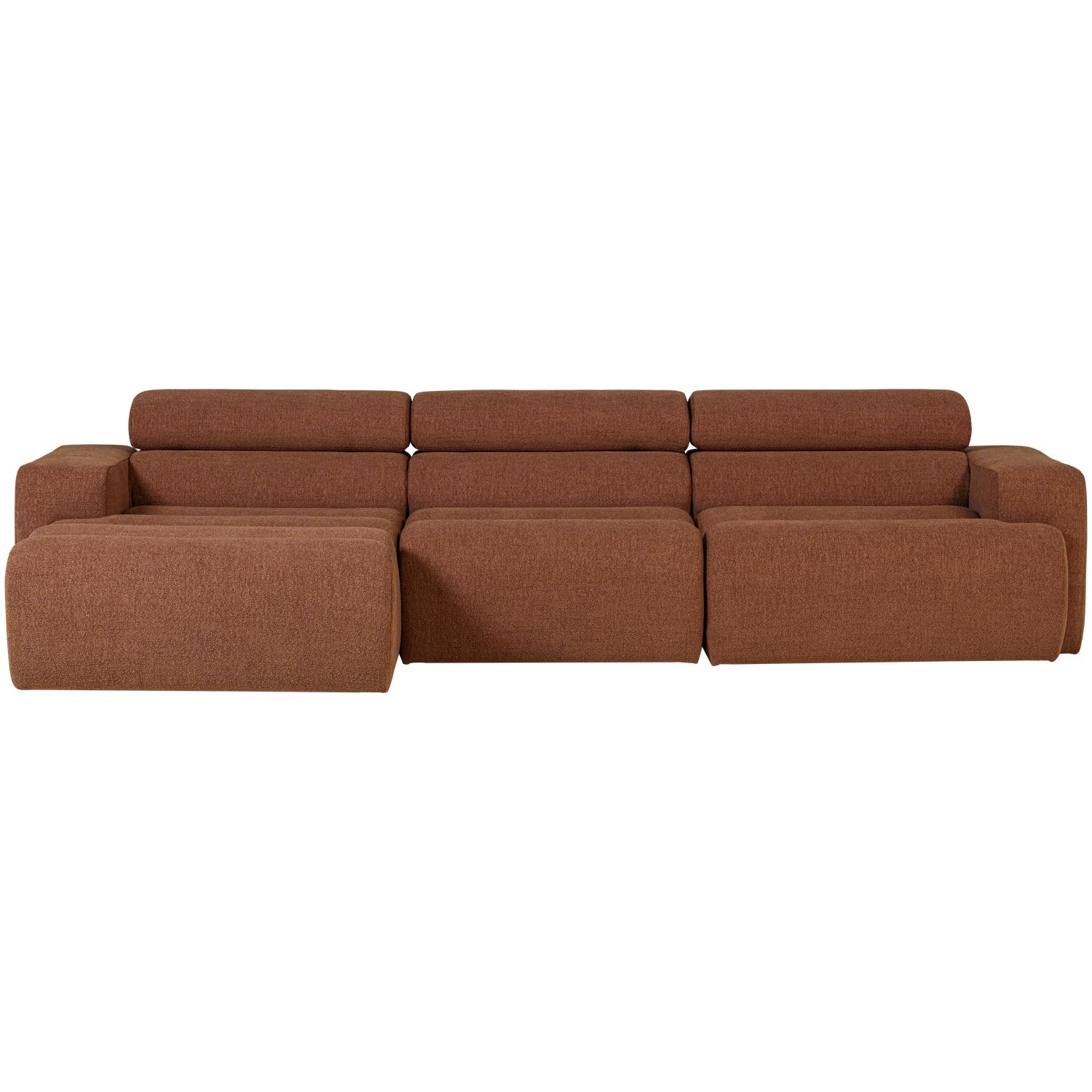 Novi chaise longue bank links oranje melange