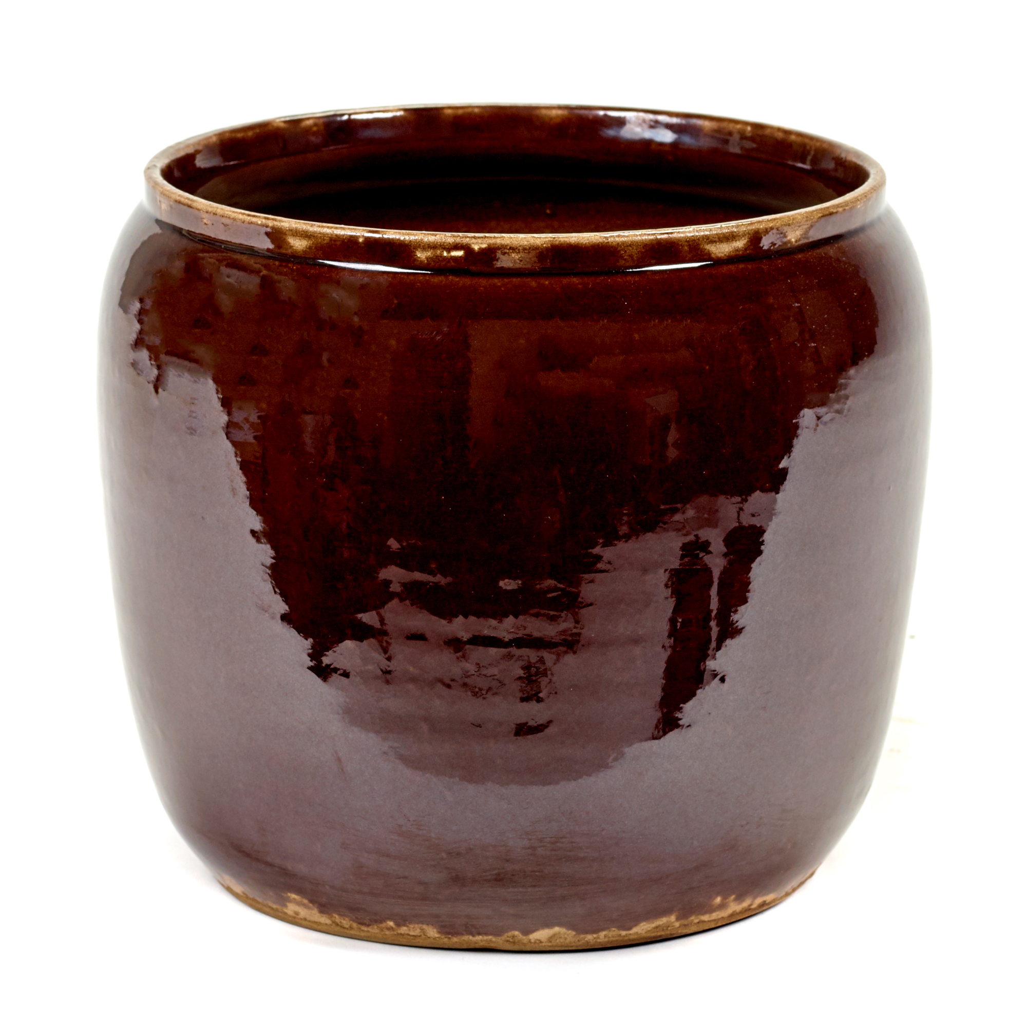 Serax plantenpot Costa brown