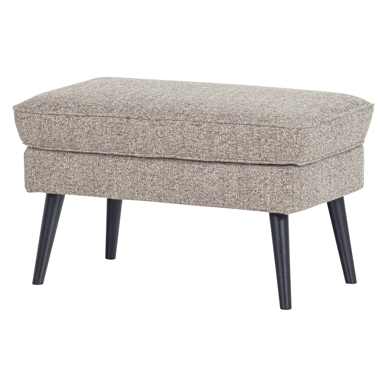 Rocco hocker velvet donkerbruin [fsc]