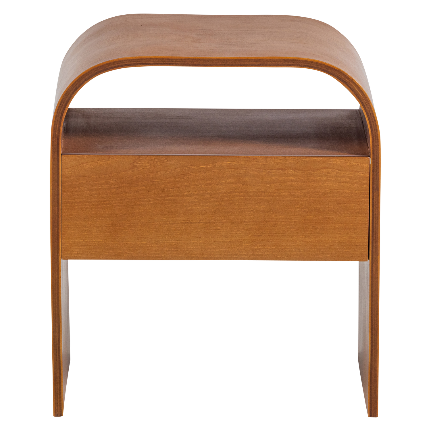 Momo nachtkastje/bijzettafel hout bruin [fsc]