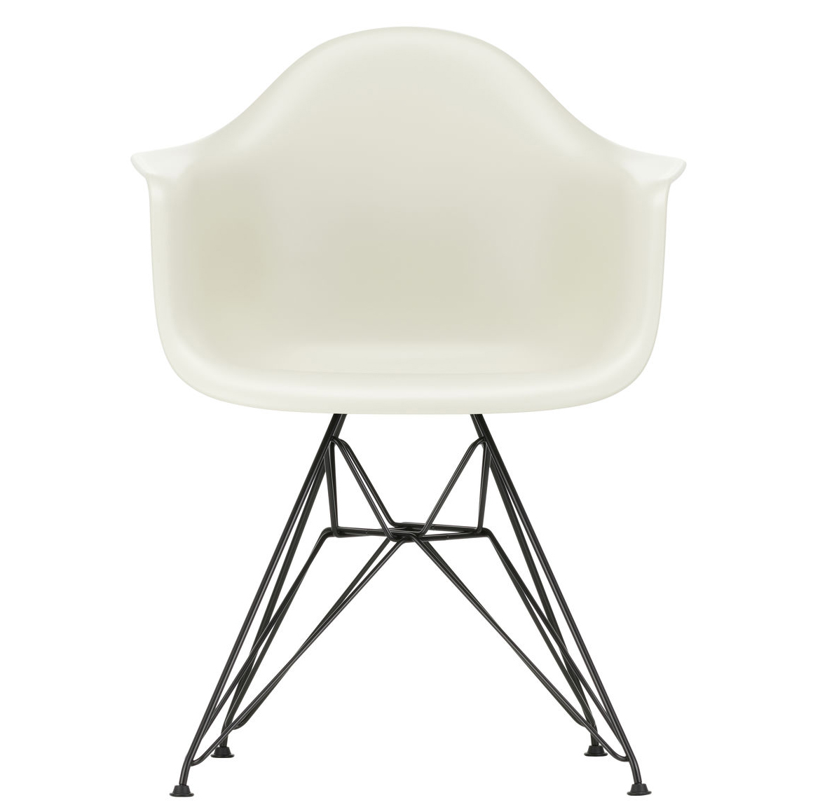 Vitra Eetkamerstoel DAR RE zwart