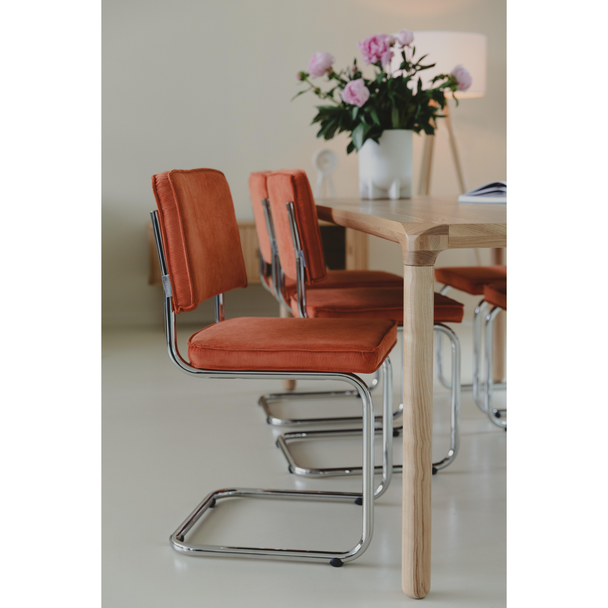 Zuiver Ridge Rib Eetkamerstoel - Set van 2