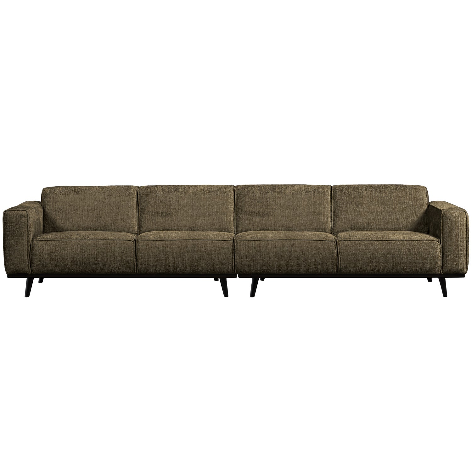 Statement xl 4-zits bank 372 cm lichtbruin melange
