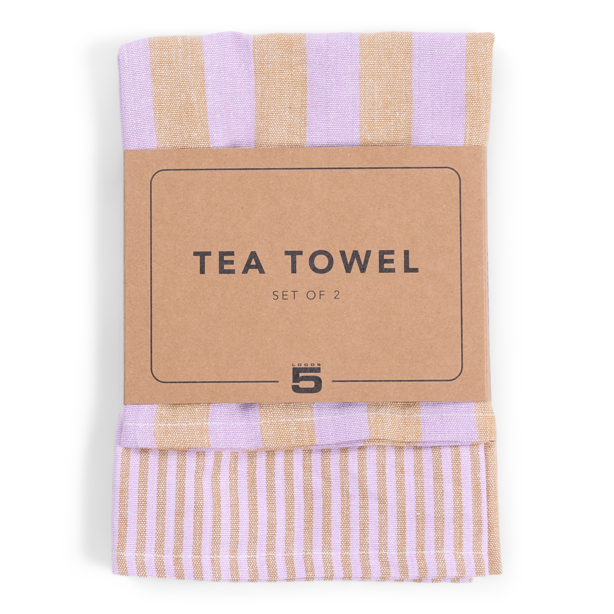 Theedoek Olivia set van 2