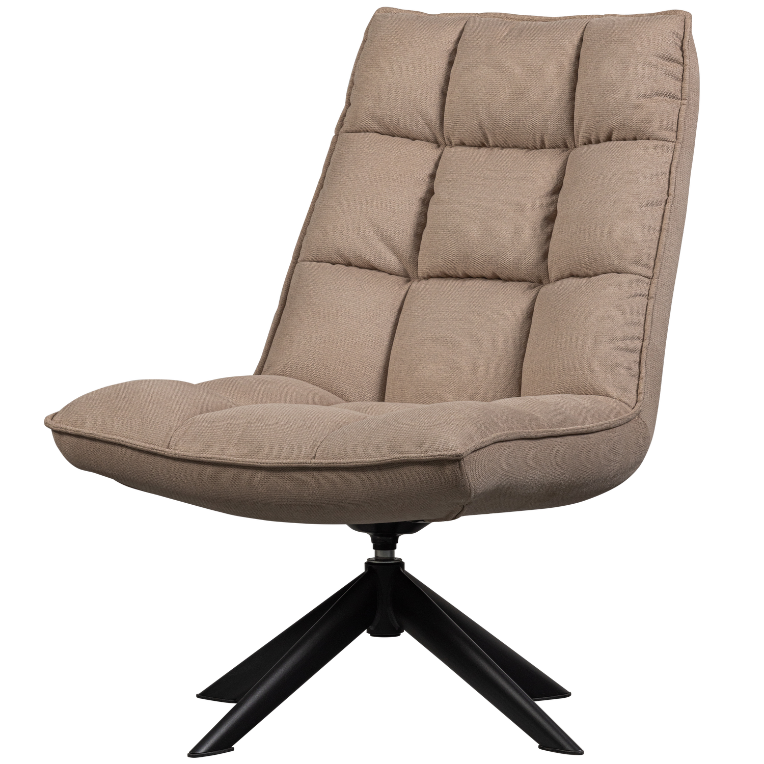 Jouke draaifauteuil zand [fsc]