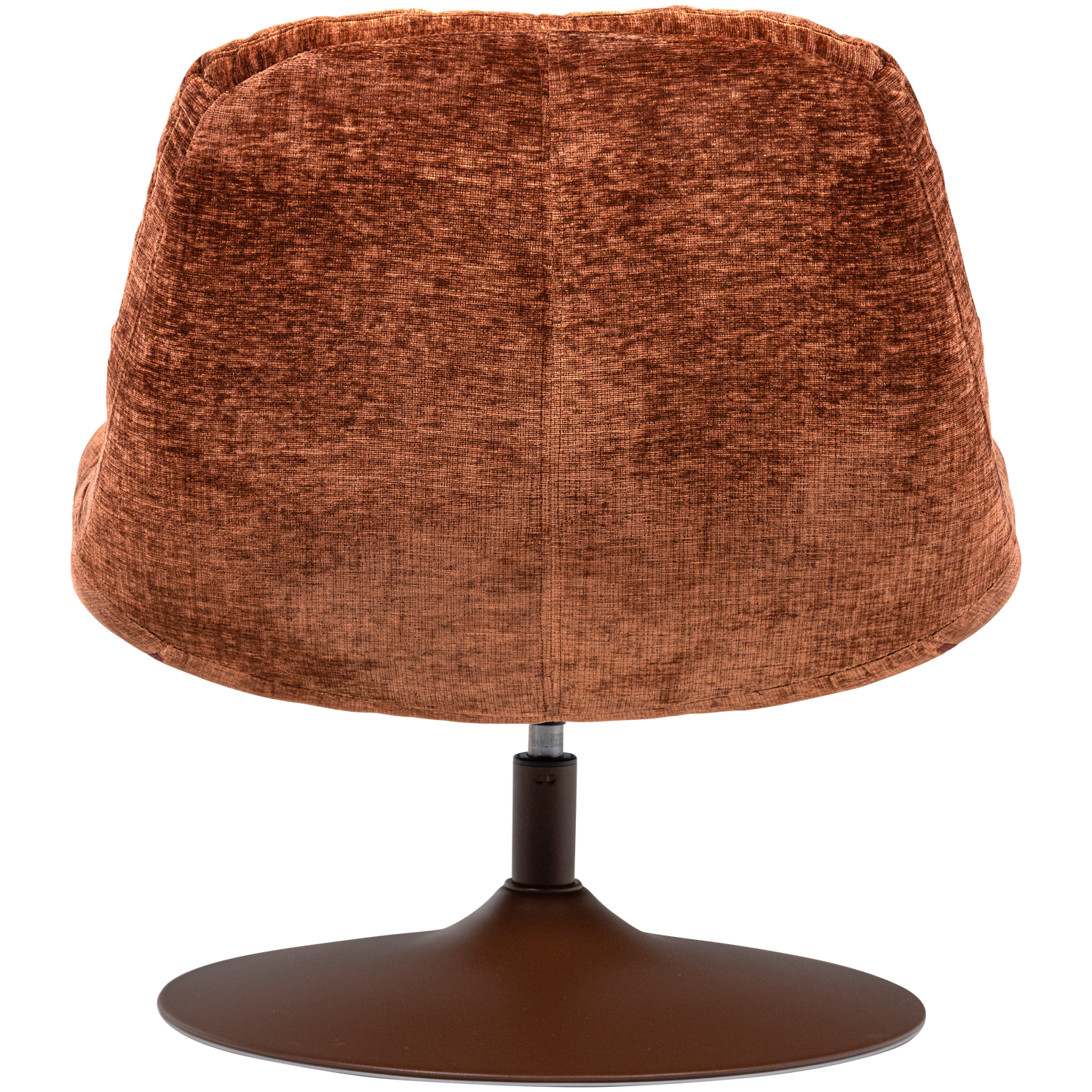 Elvi draaifauteuil chenille structuur lichtgrijs