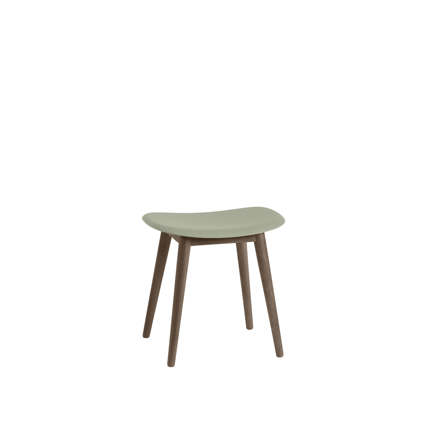 Muuto kruk Fiber Stool Wood Base