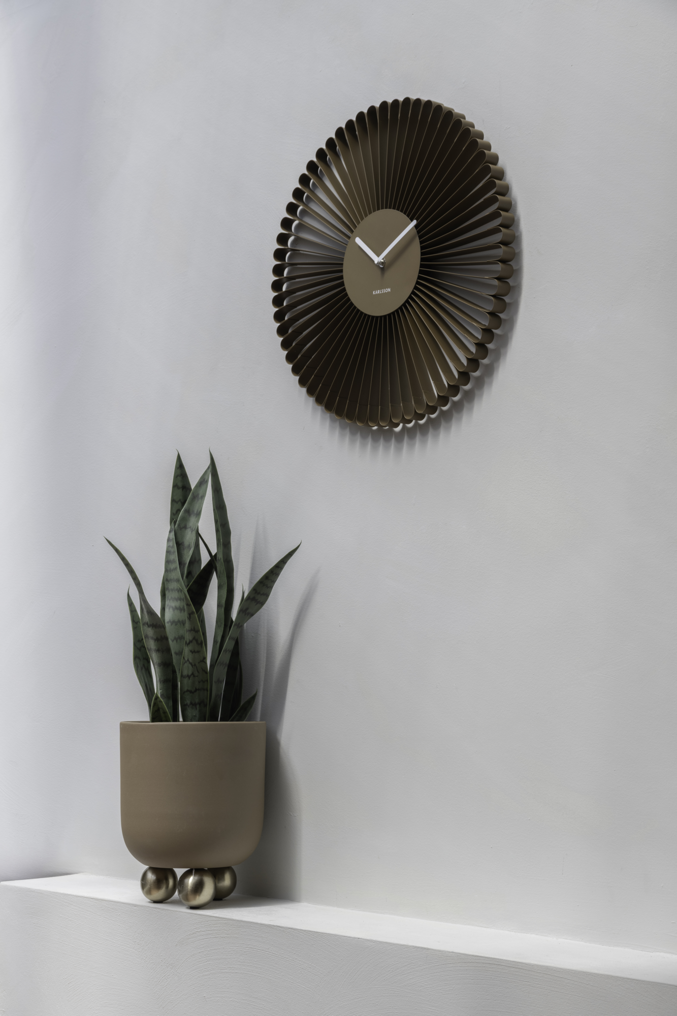 Wandklok Cascara