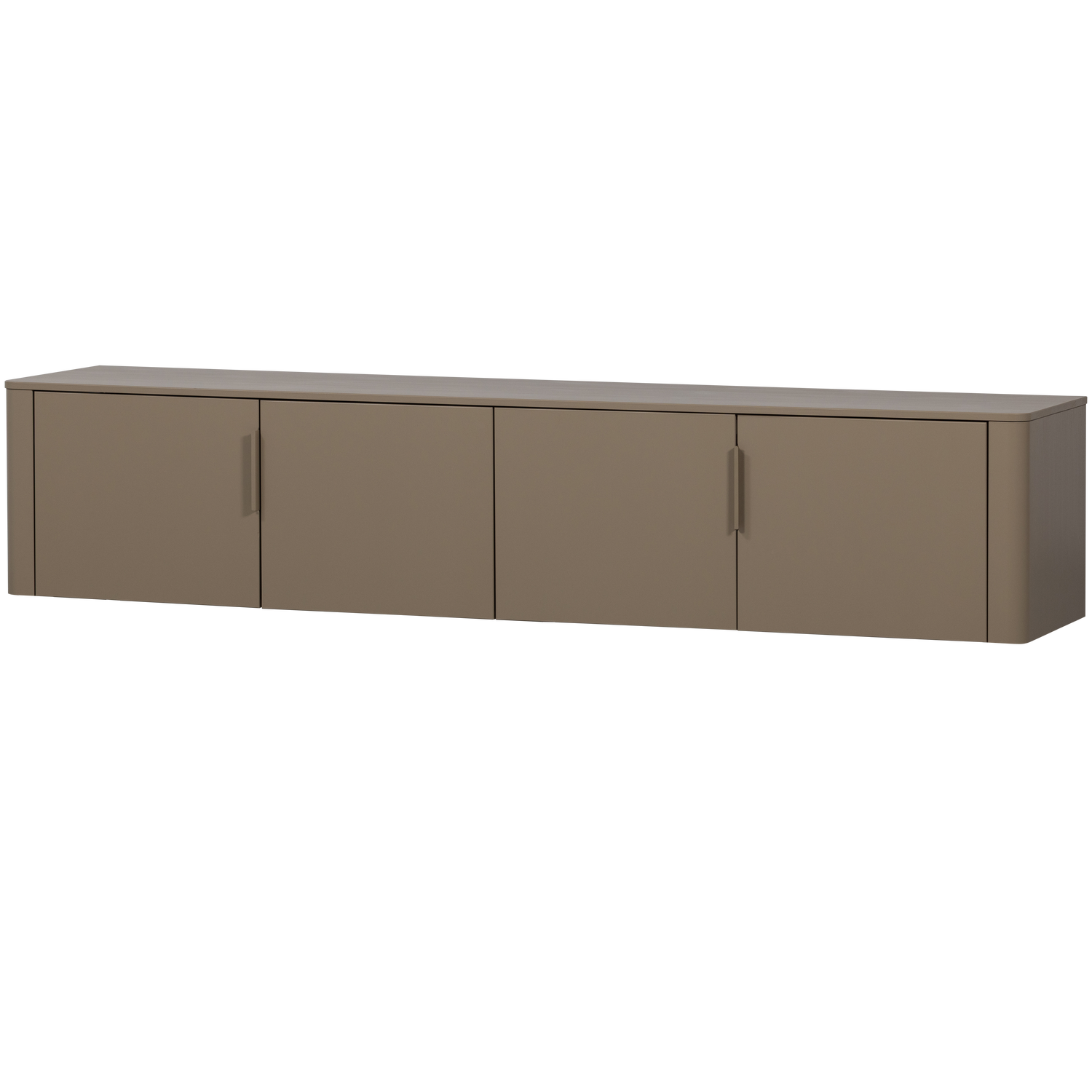 Gunnar tv meubel 200 cm grenen matzwart [fsc]