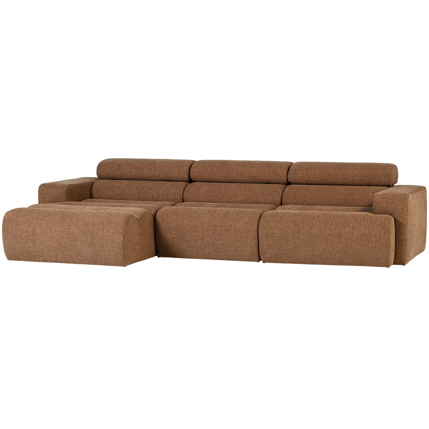 Novi chaise longue bank links oranje melange