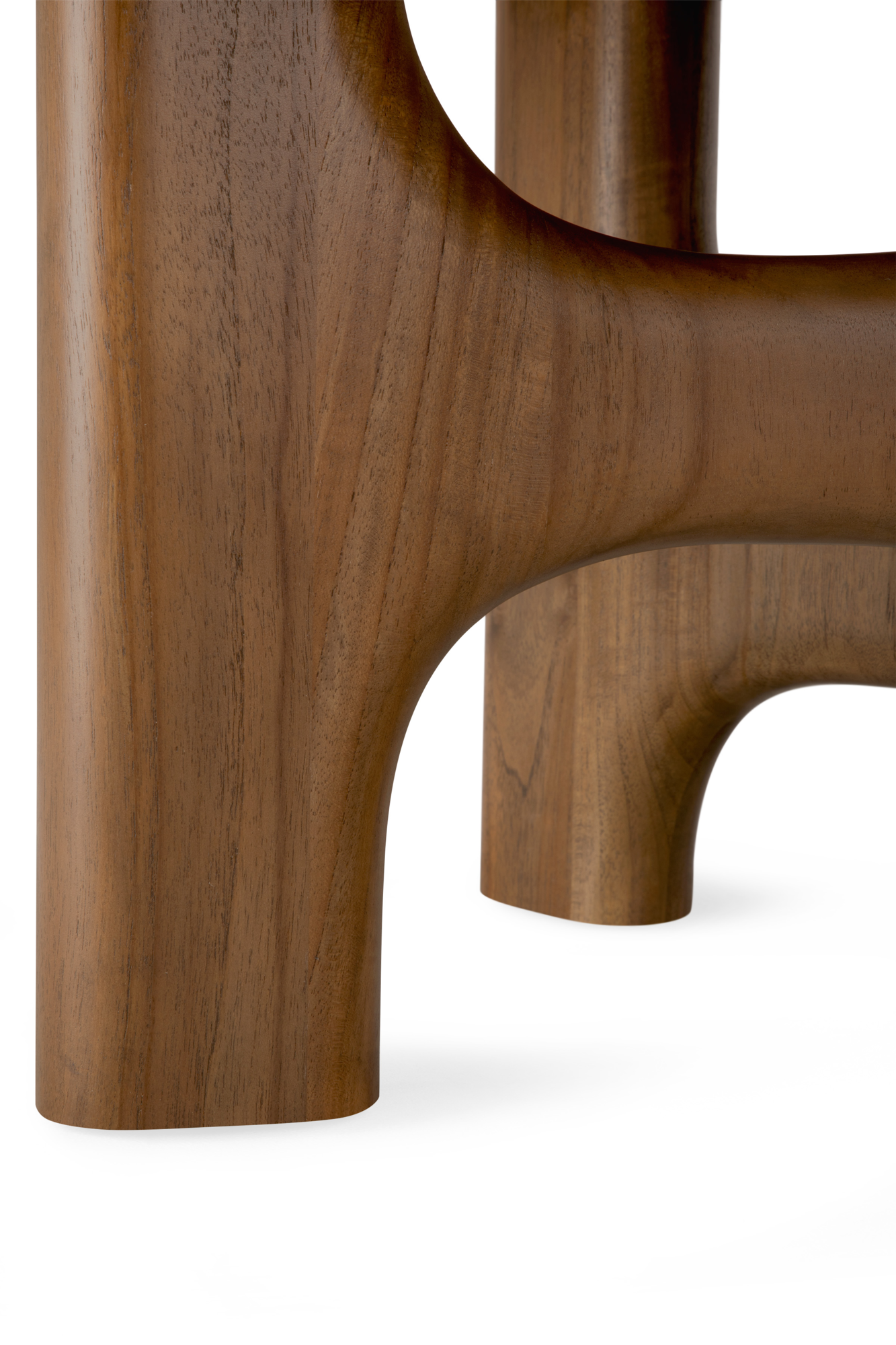Salontafel Flow teak wild brown 150x60 cm