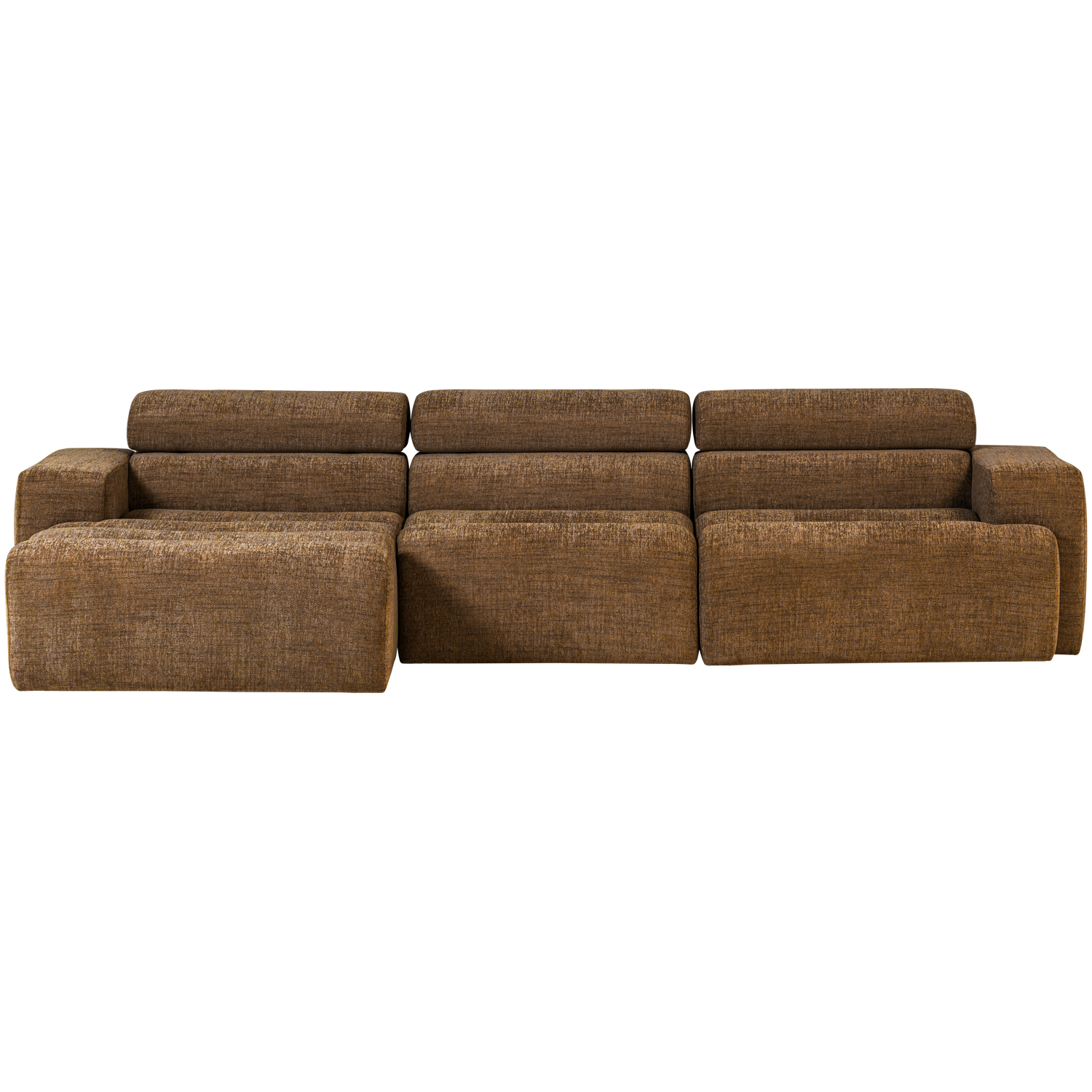 Novi chaise longue bank links oranje melange