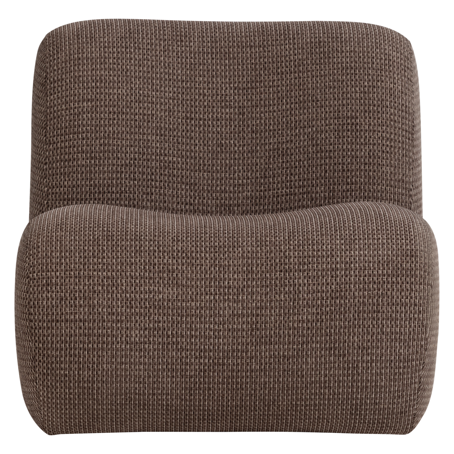 Nomu fauteuil grove chenille lichtbruin [fsc]