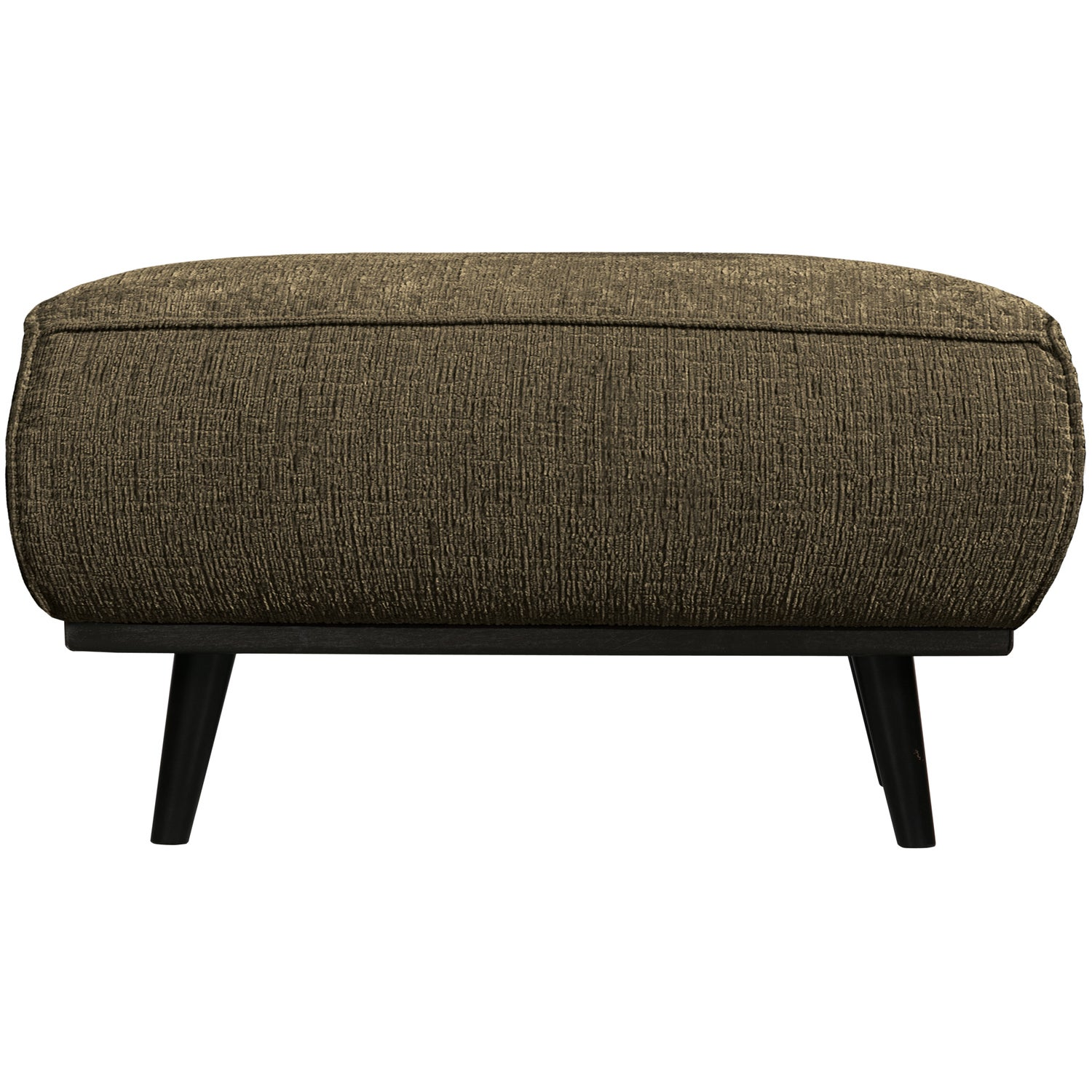 Statement hocker lichtbruin melange
