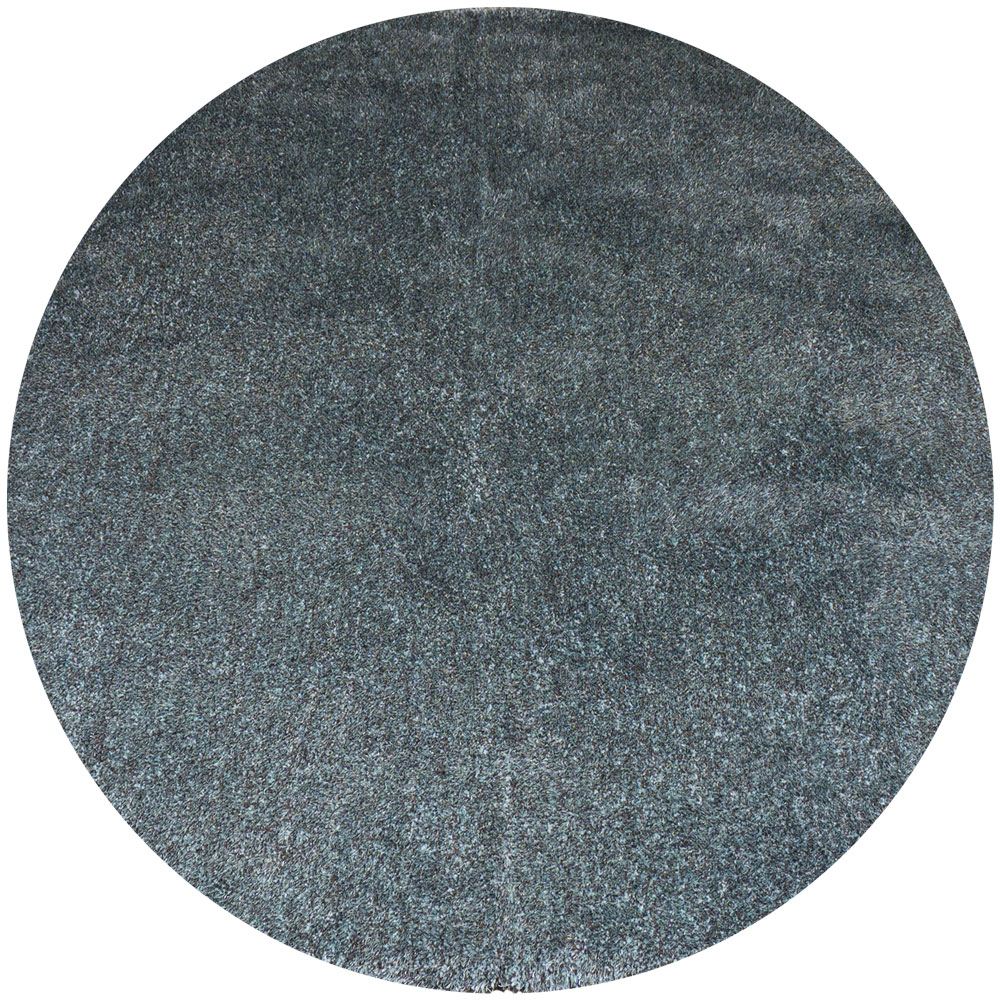 Vloerkleed Lago rond - Blue 31