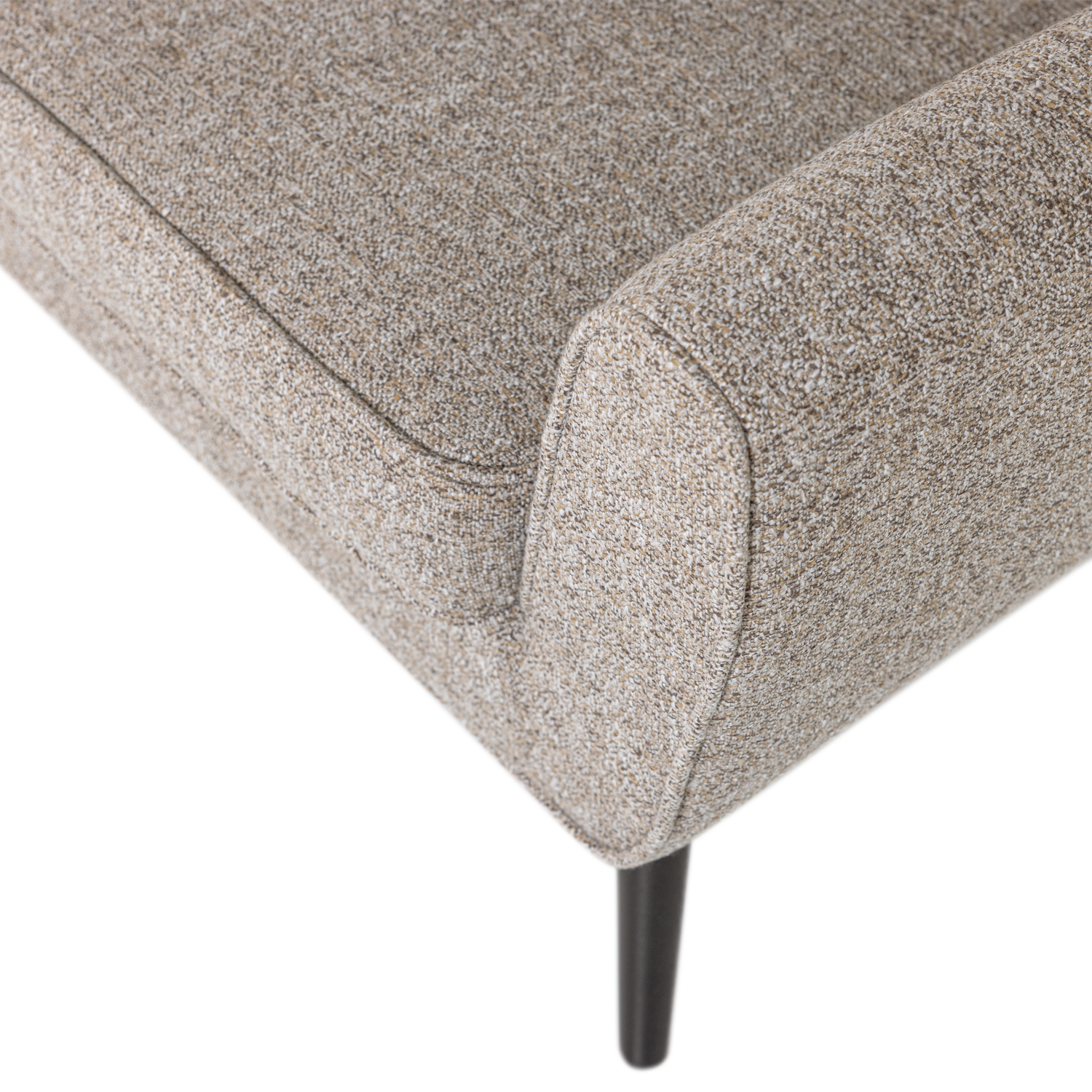 Rocco xl bank 230 cm velvet off white [fsc]