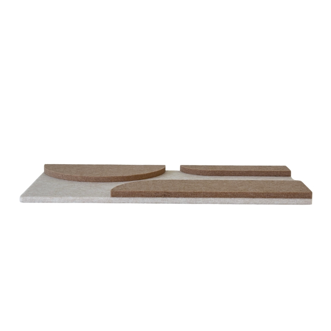 Wandpaneel Duet 40x20 cm