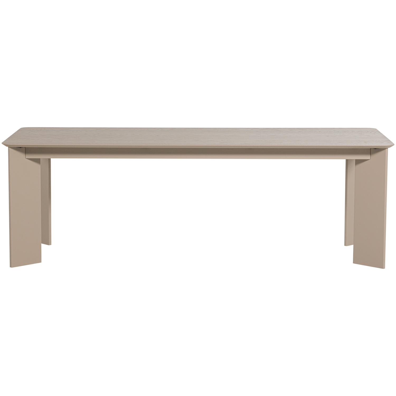 Tablo eettafel afgerond vj 240x100 cm dakargrau [fsc]