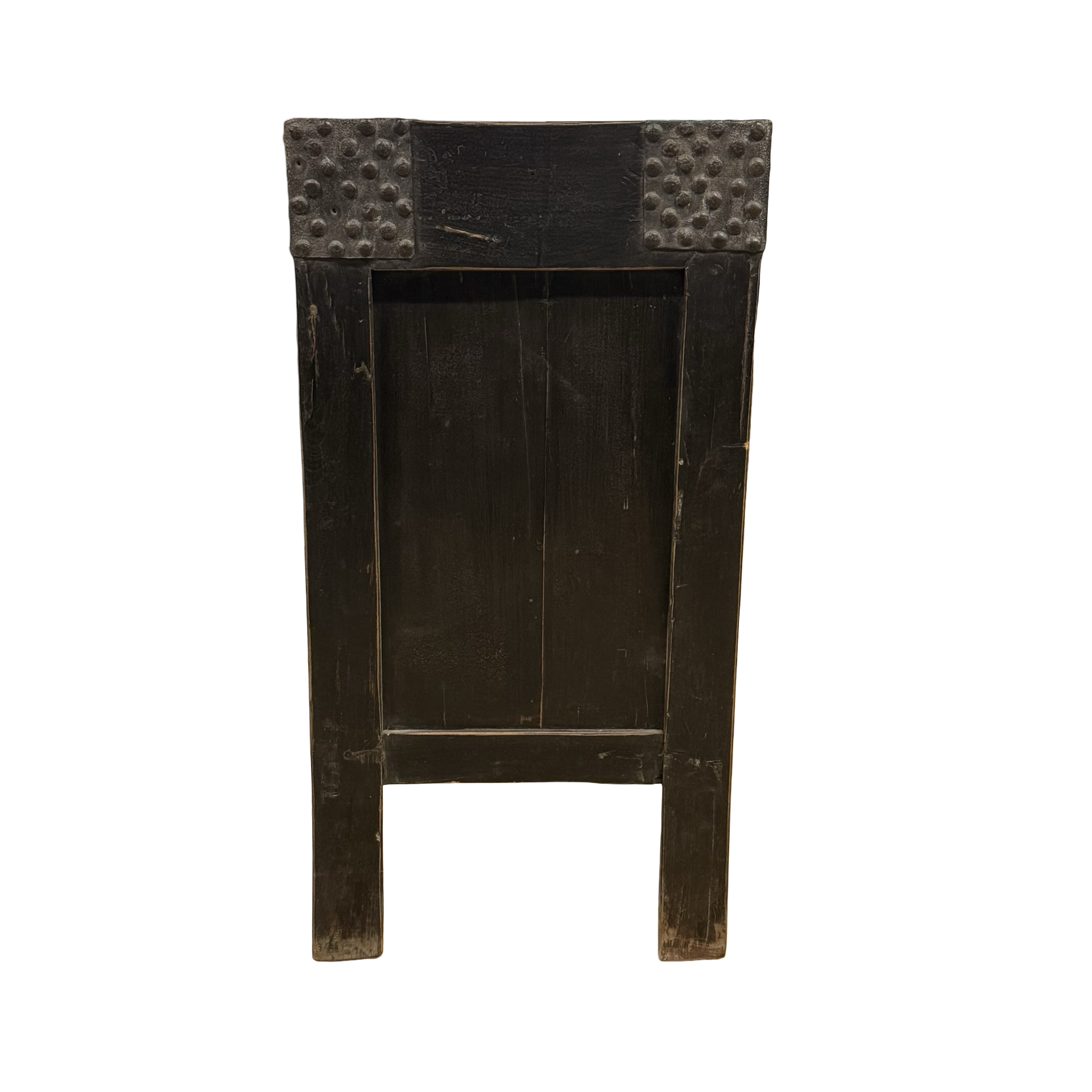 Dressoir zwart 4 deur noppen beslag