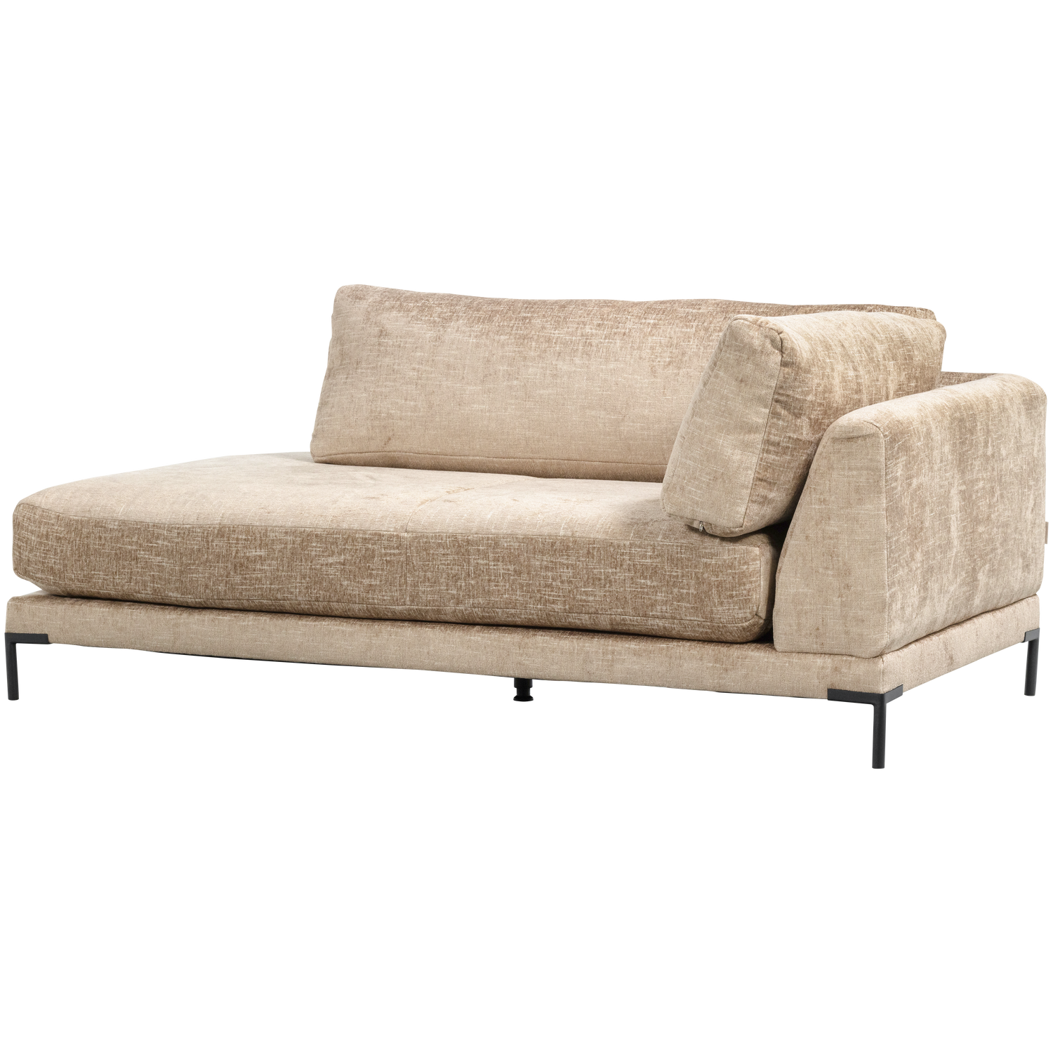 Couple lounge element rechts roest melange