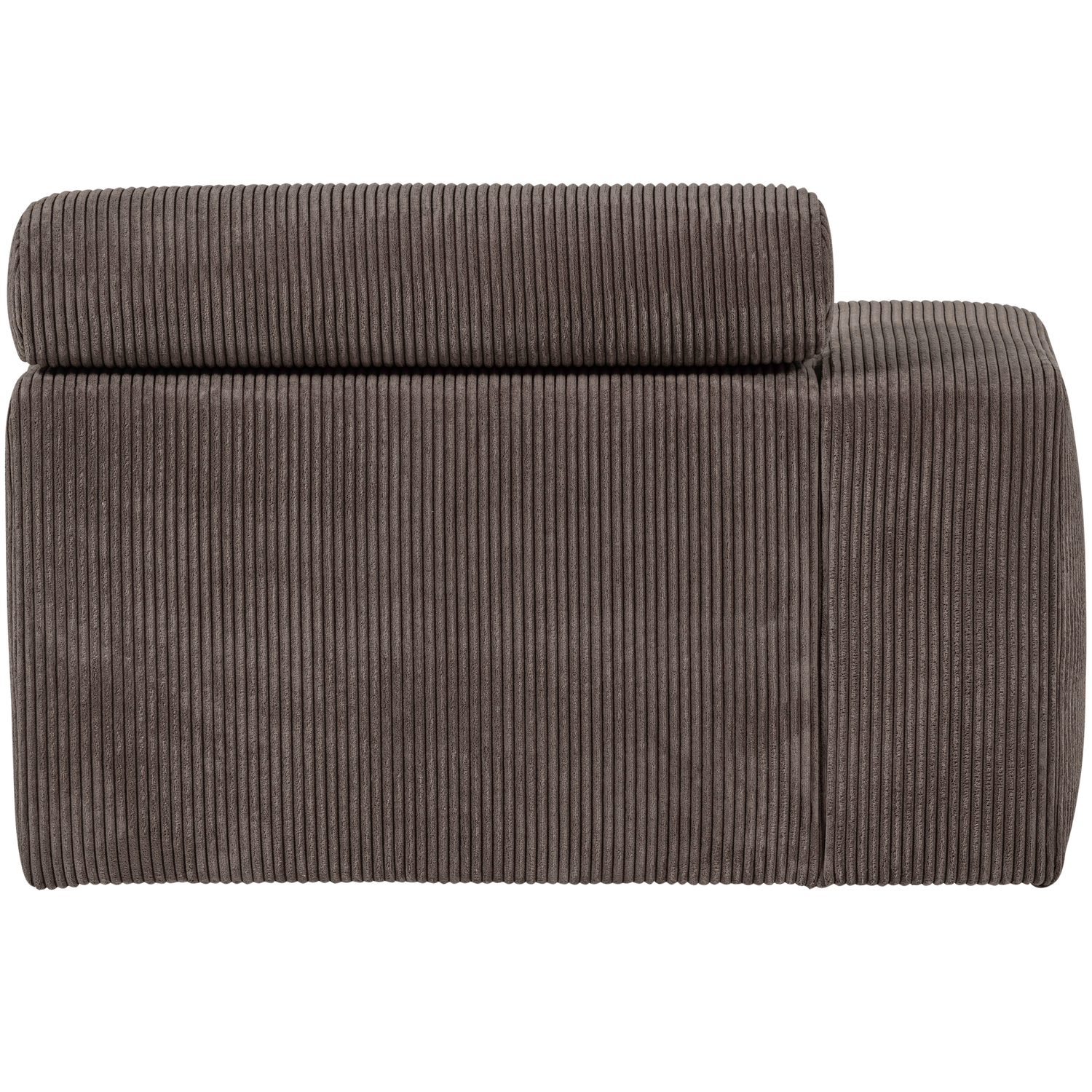 Novi chaise longue element arm links ribstof terra