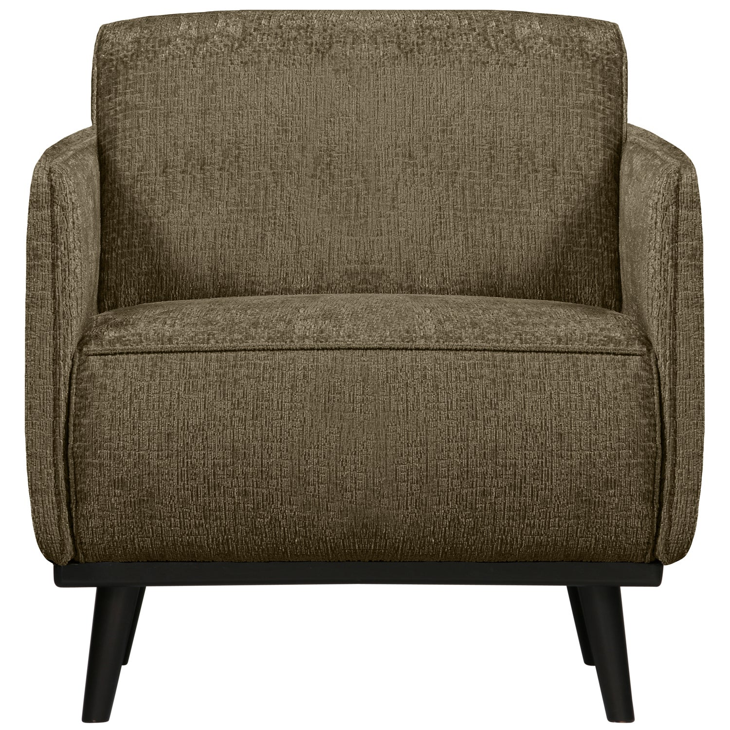 Statement fauteuil met arm chenille velvet perzikroze